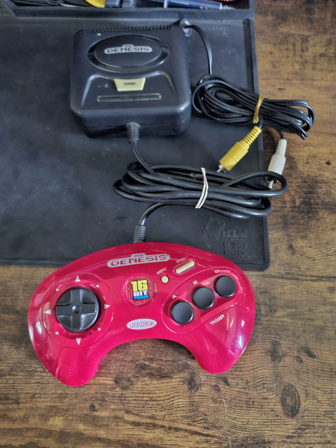 Radica Red Sega Genesis 16 Bit Console
