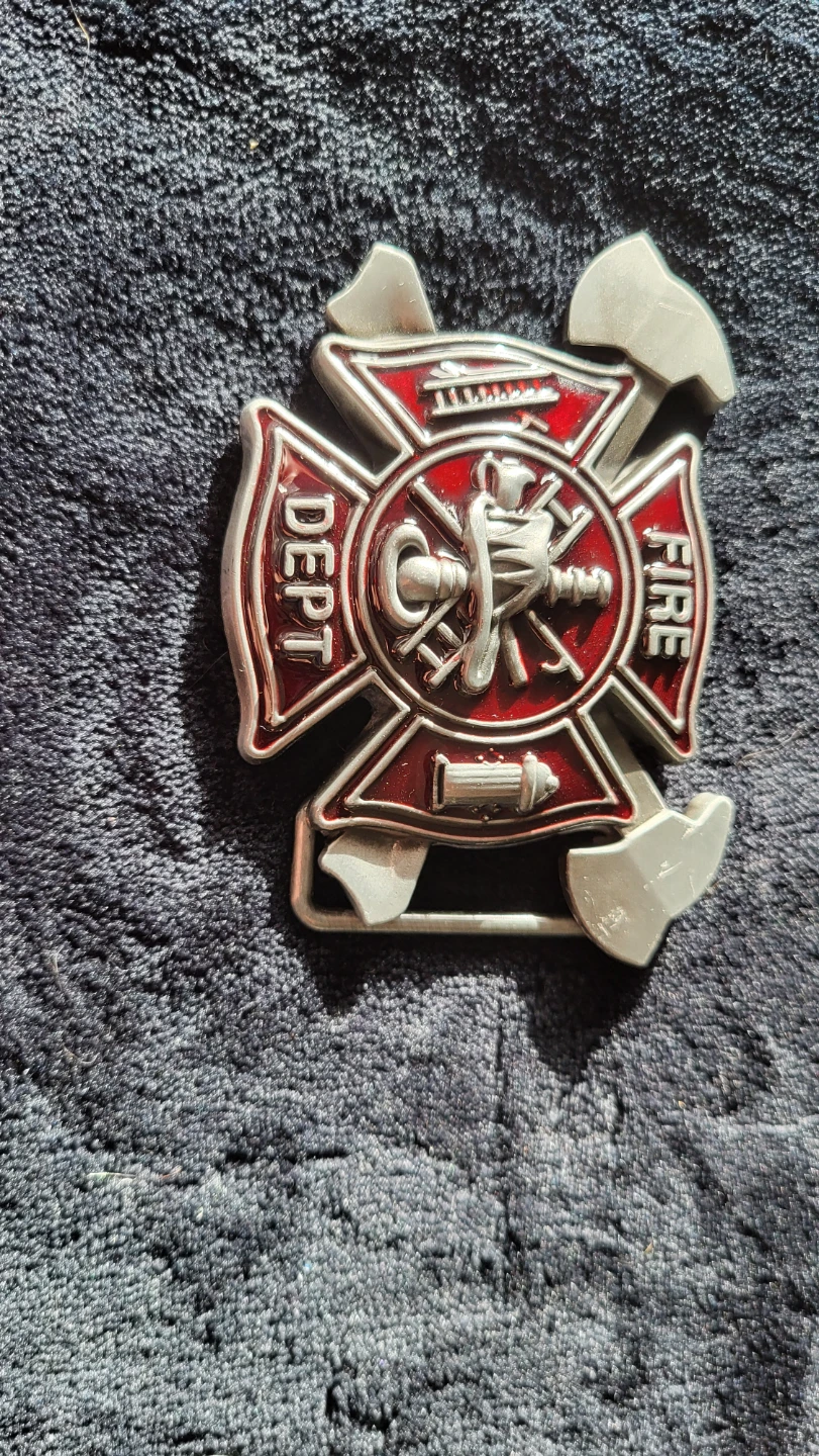 Fire Department Belt Buckle