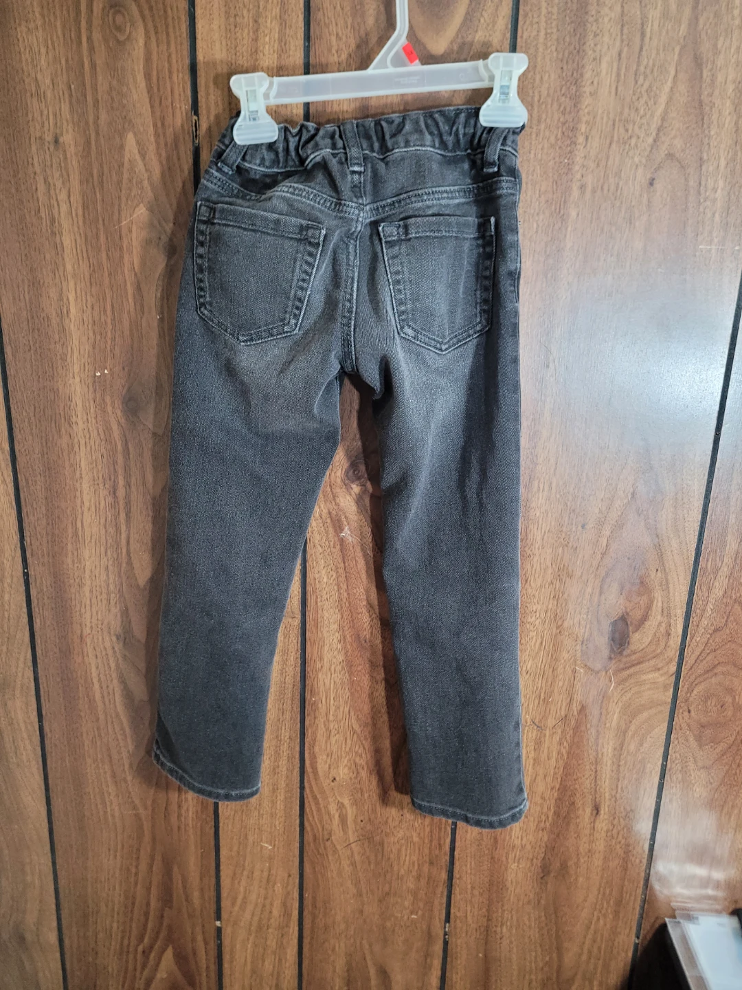 Boys' Black Slim Denim Jeans Size 6 Standard - photo 4