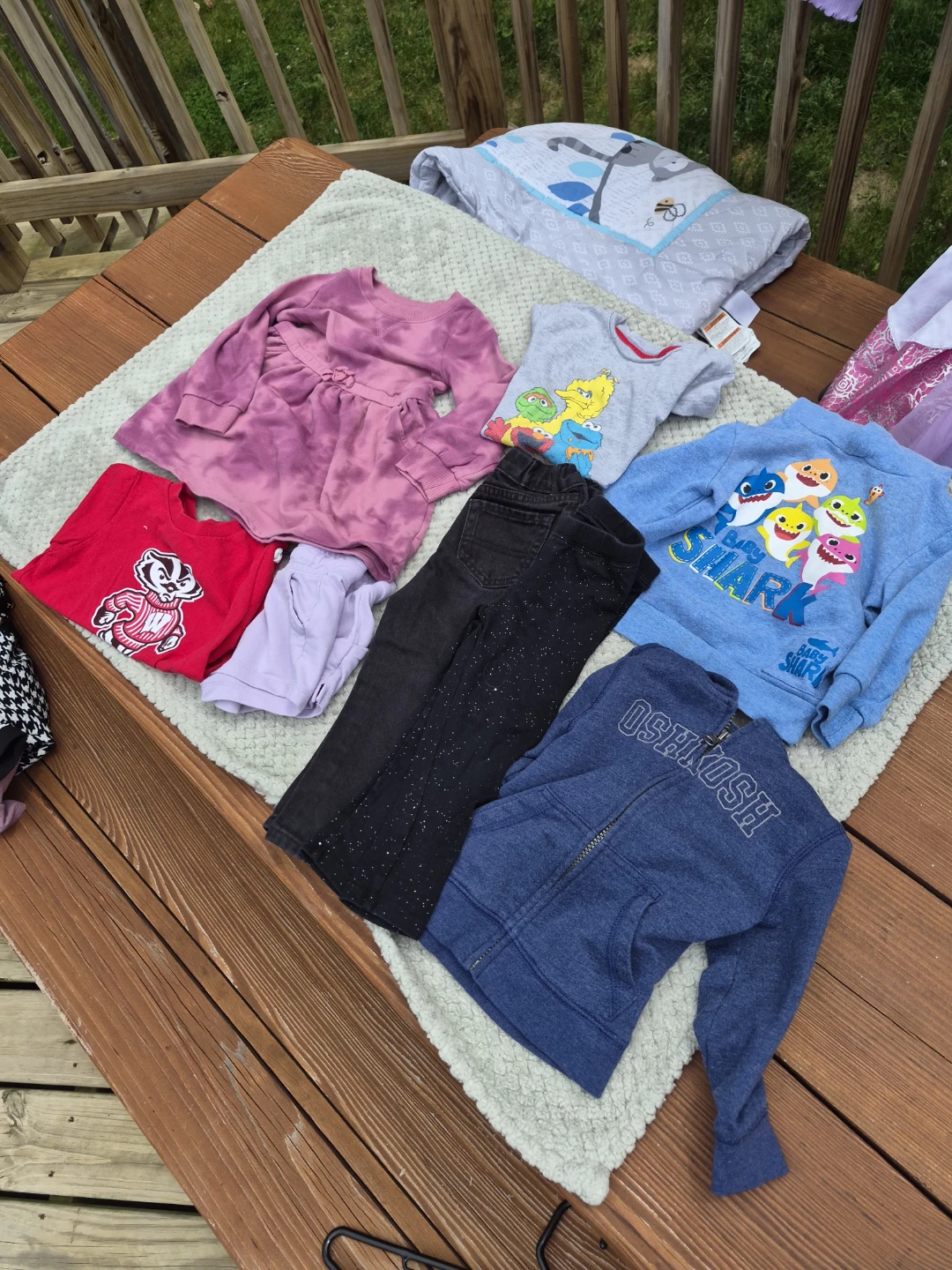Kids Clothes Bundle - 2T OshKosh, Baby Shark & more! - photo 2
