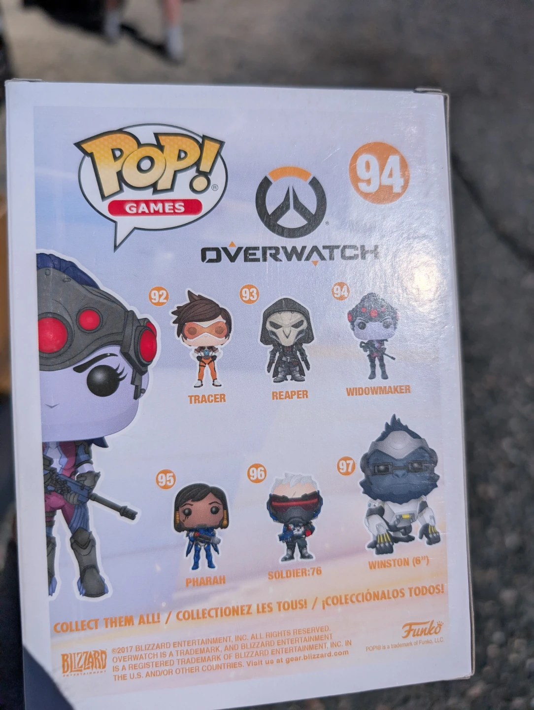 Funko Pop! Overwatch Widowmaker Vinyl Figure #94 - photo 2