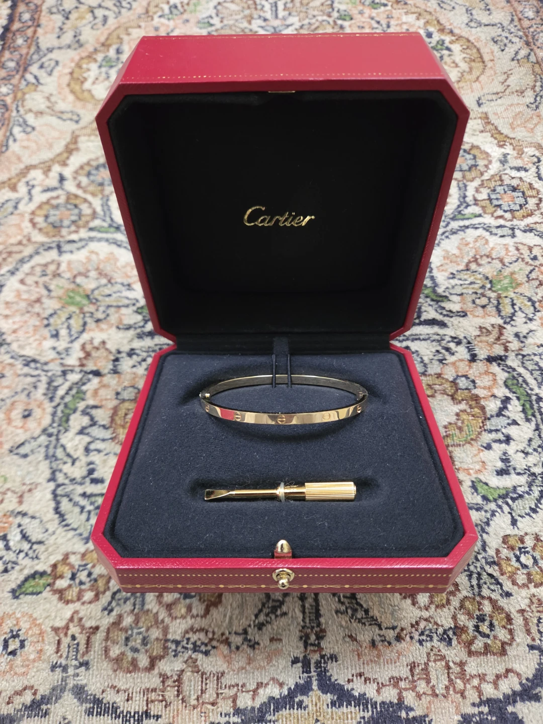 Cartier Gold Bracelet with Screwdriver