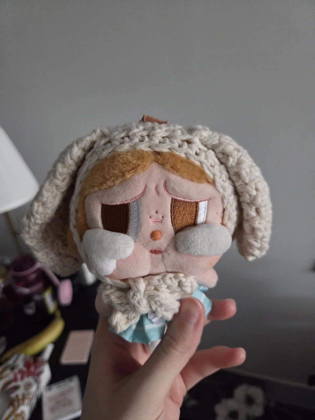 POP MART Cry Baby Custom Crochet Hat