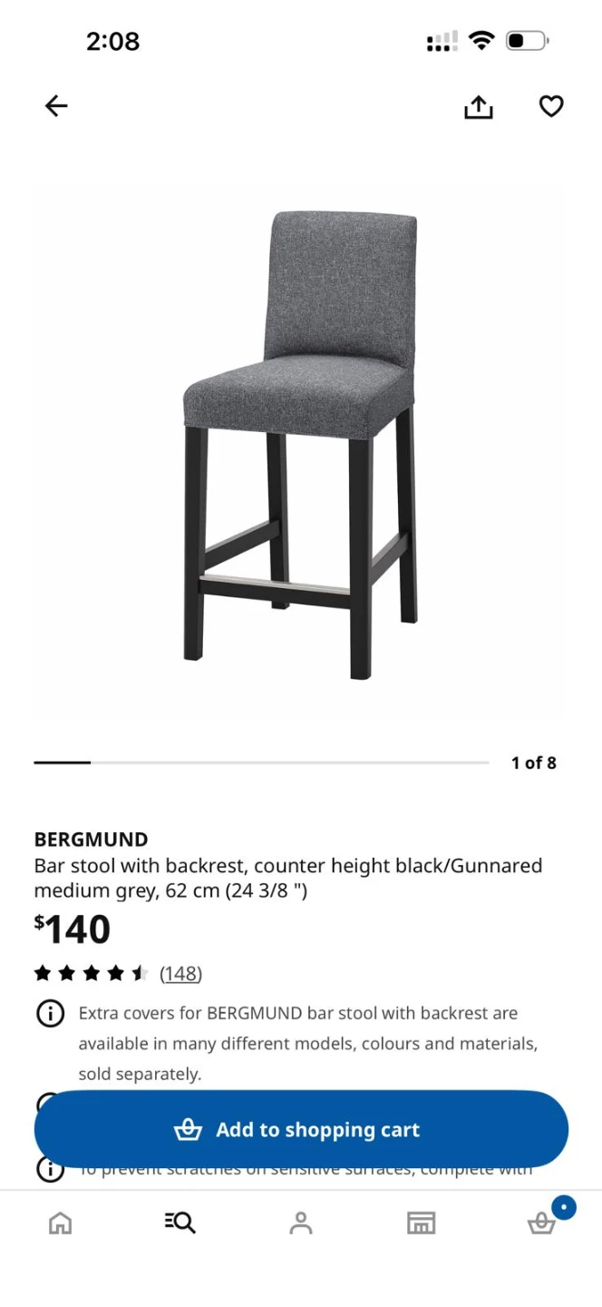 IKEA NORDVIKEN Bar Table - photo 2