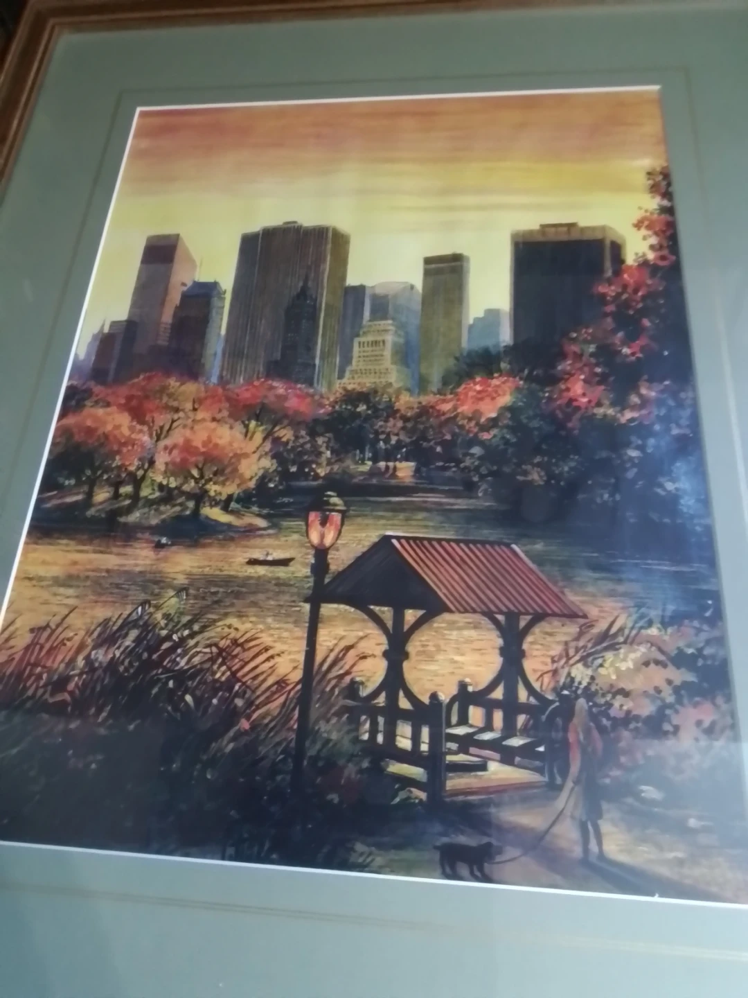 Framed Print: New York Central Park Sunset - photo 4