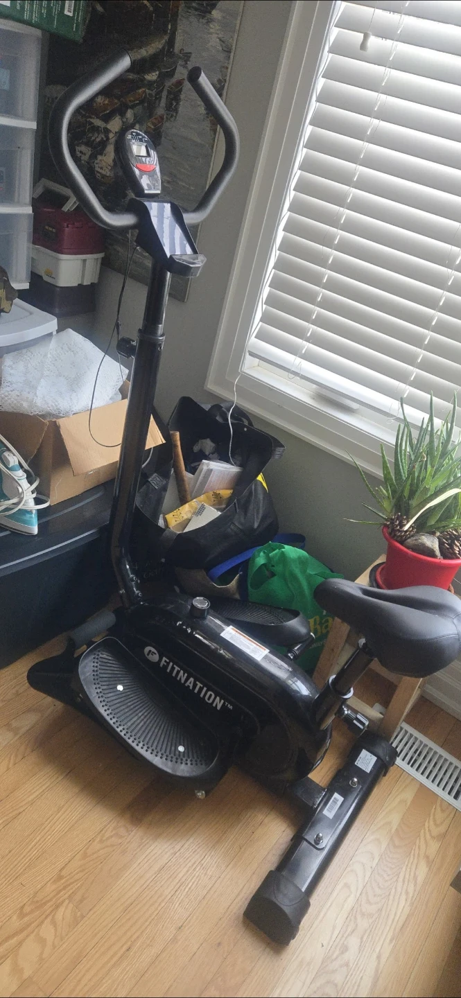 Fitnation Exercise Bike/elliptical - photo 2