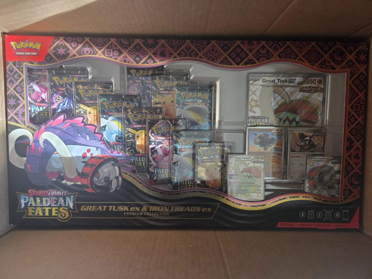 Pokemon Paldean Fates Great Tusk Premium Collection