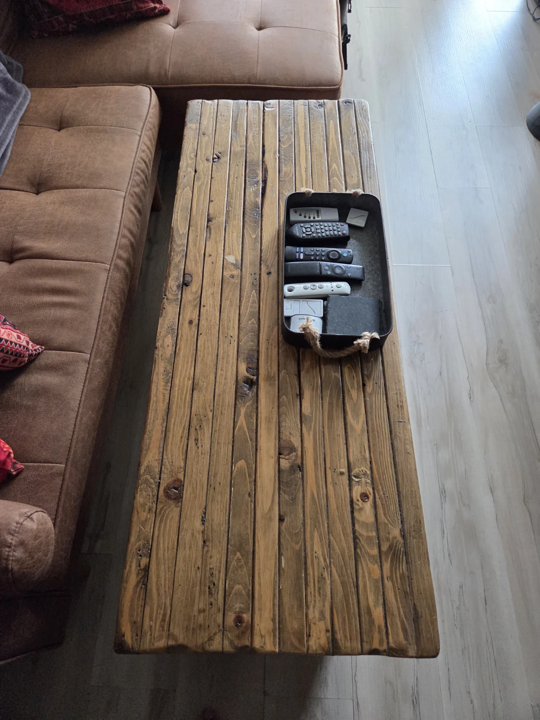 Rustic Wooden Coffee Table
