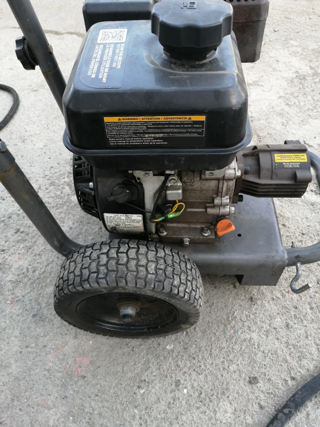 PowerEase BE Pressure Washer motor only