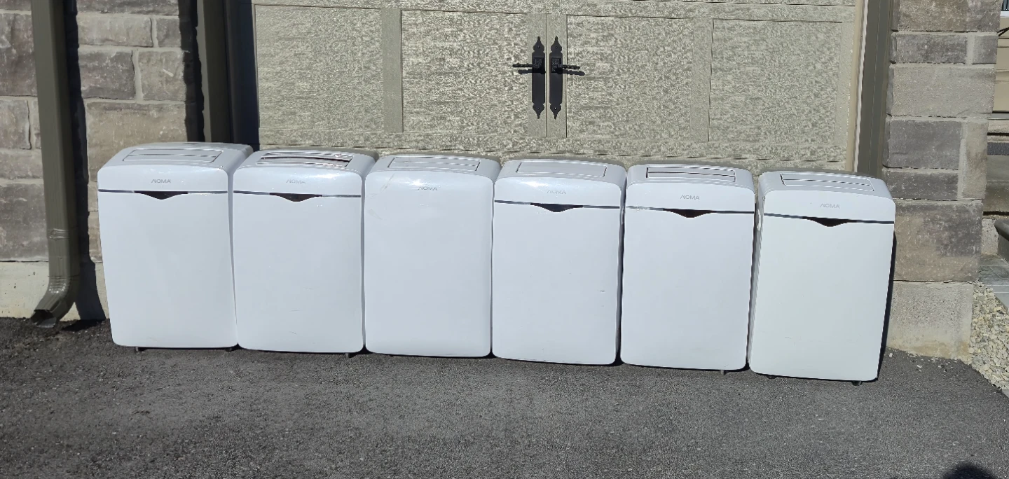 Noma Portable Air Conditioners. Like new. Please read ad