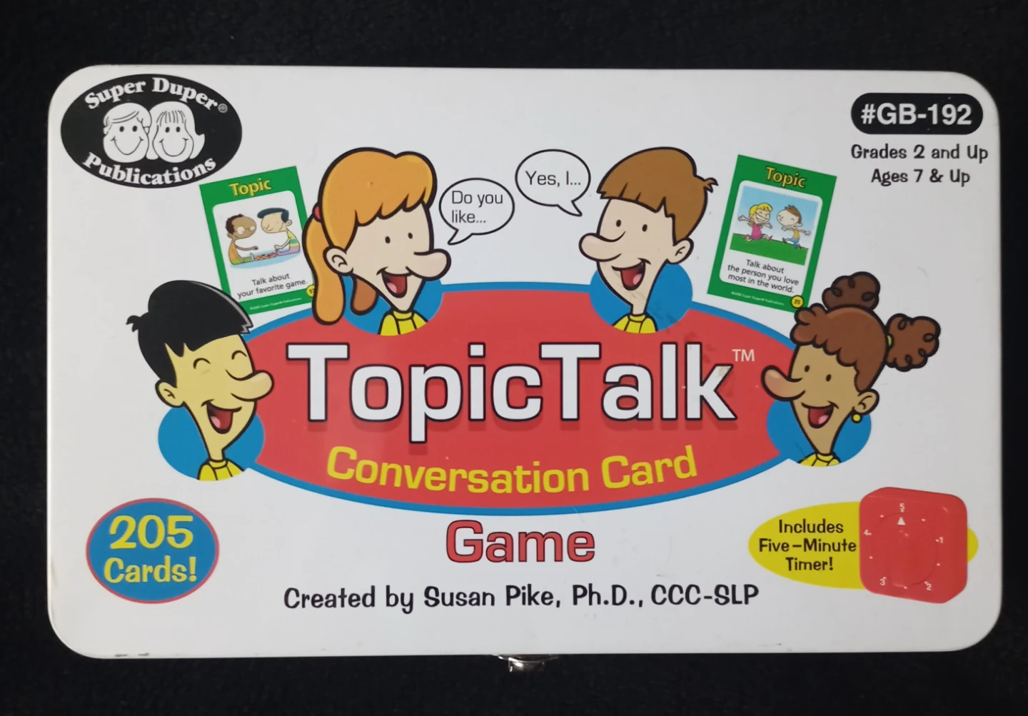 Super Duper Publications TopicTalk Conversation Card Game - photo 3