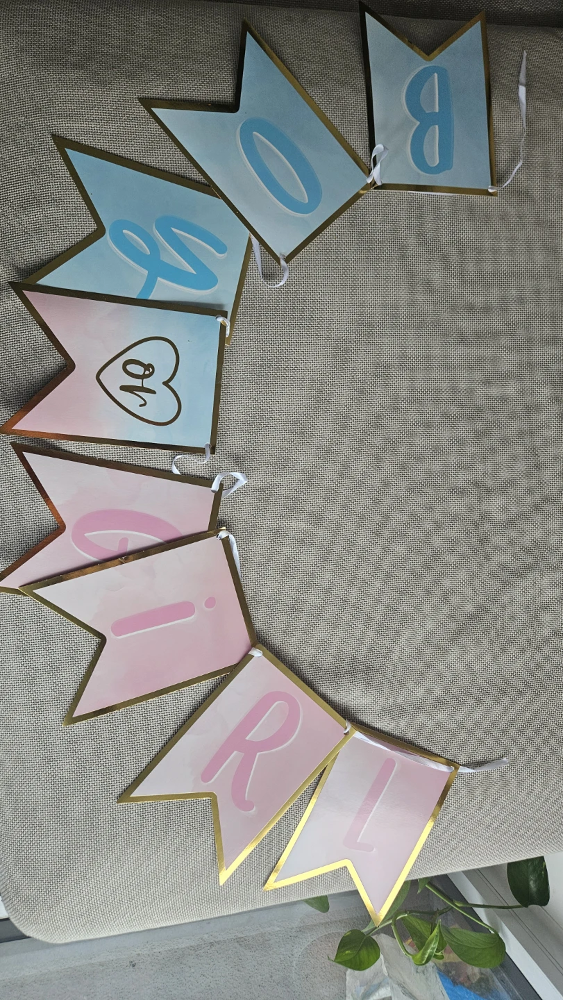 Gender Reveal Party Photo Booth Props and Decorations - photo 2