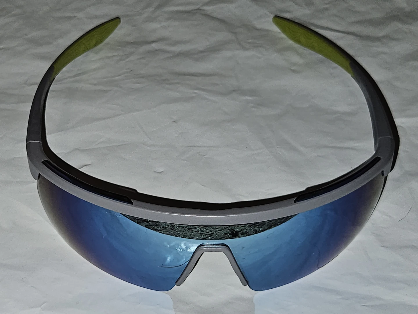 Sport Sunglasses with Blue Mirror Lenses - photo 3