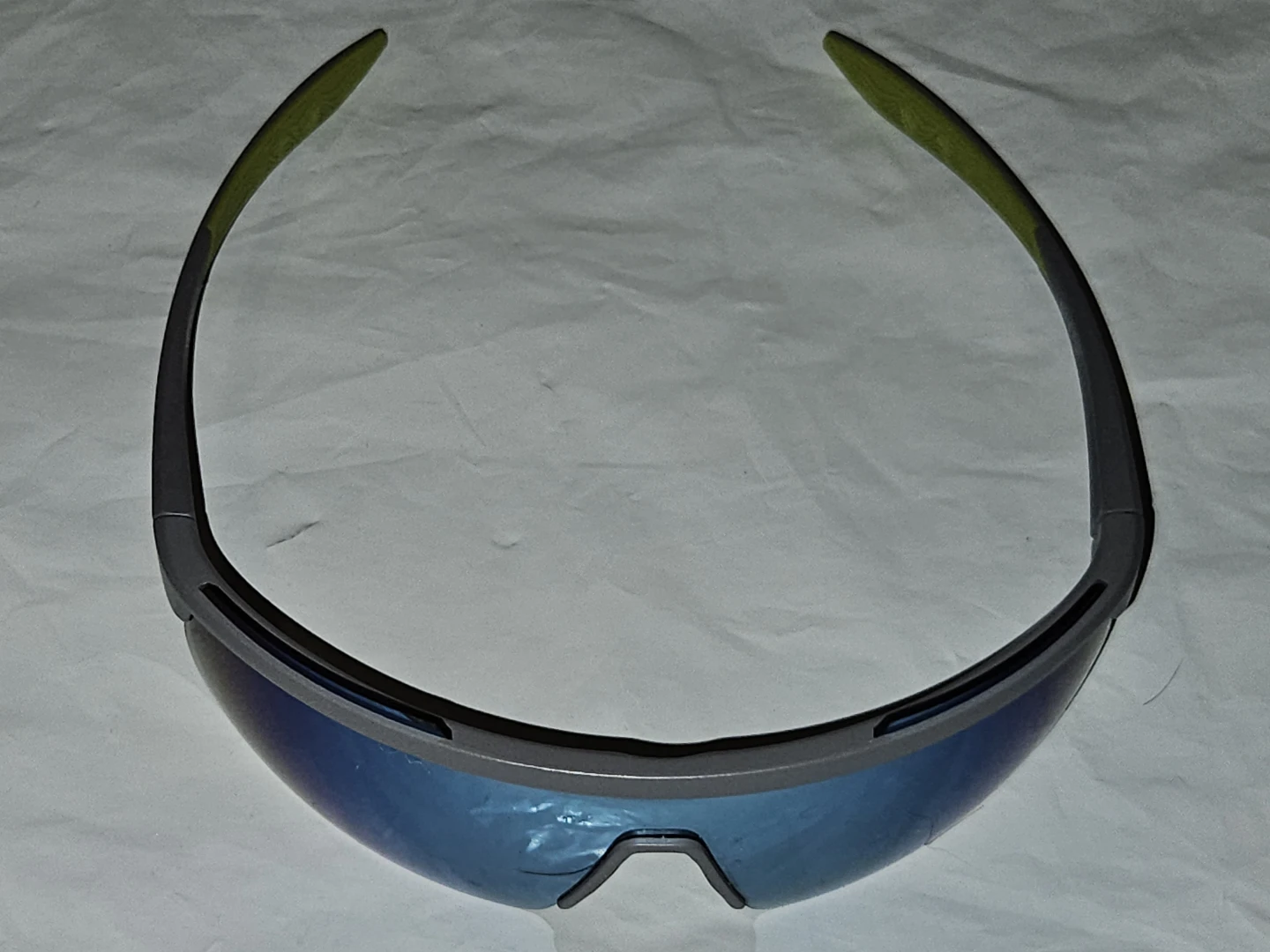 Sport Sunglasses with Blue Mirror Lenses - photo 4
