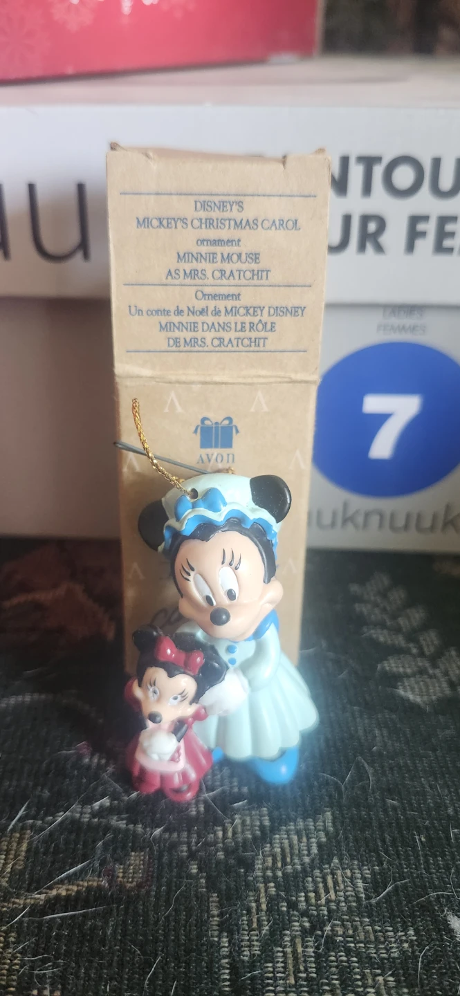 Avon Disney's Mickey's Christmas Carol Minnie Mouse Ornament