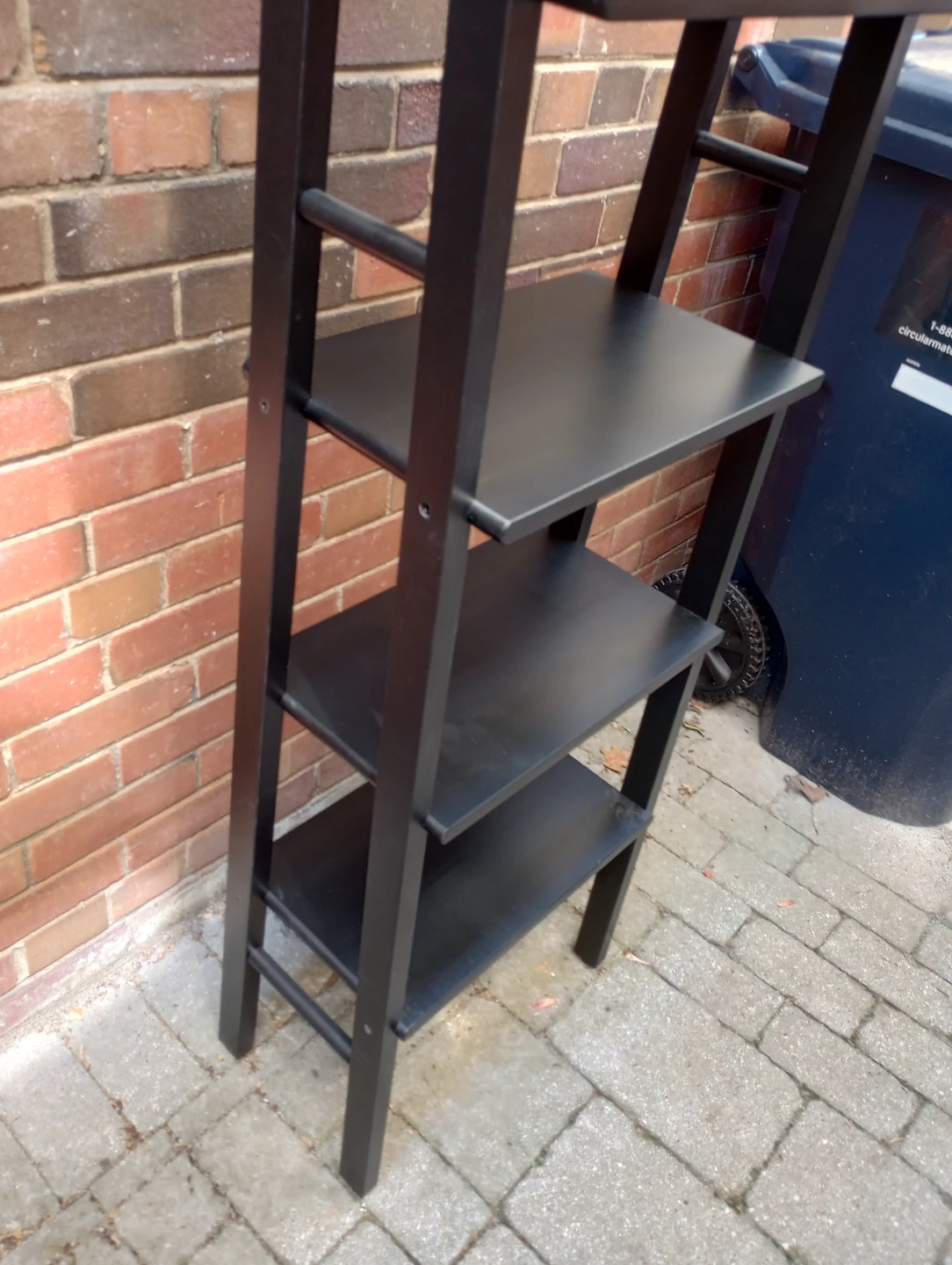 Ikea Vilto Solid Wood Ladder Shelf - photo 3