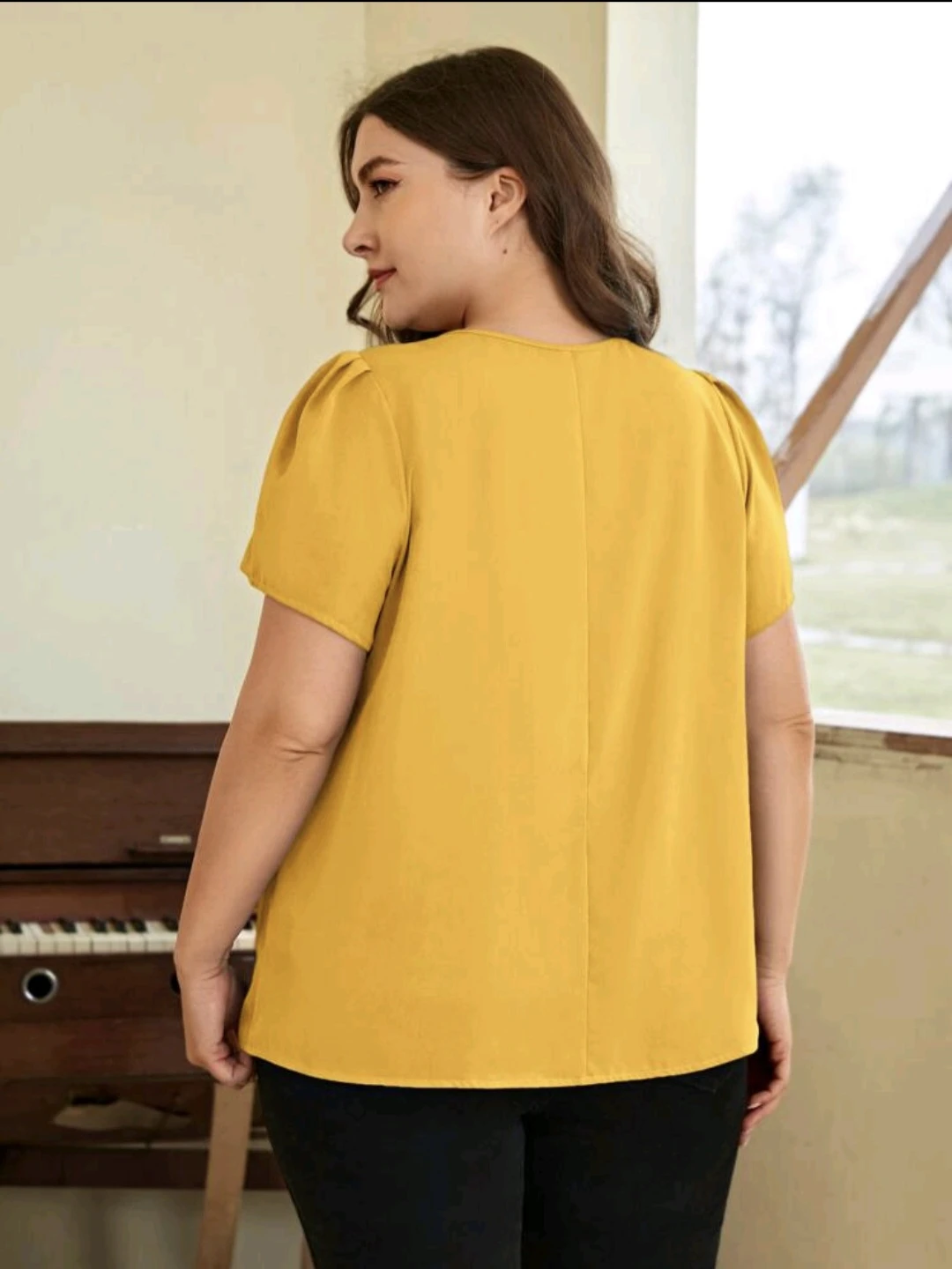 SHEIN Curve Short Sleeve Top - photo 2