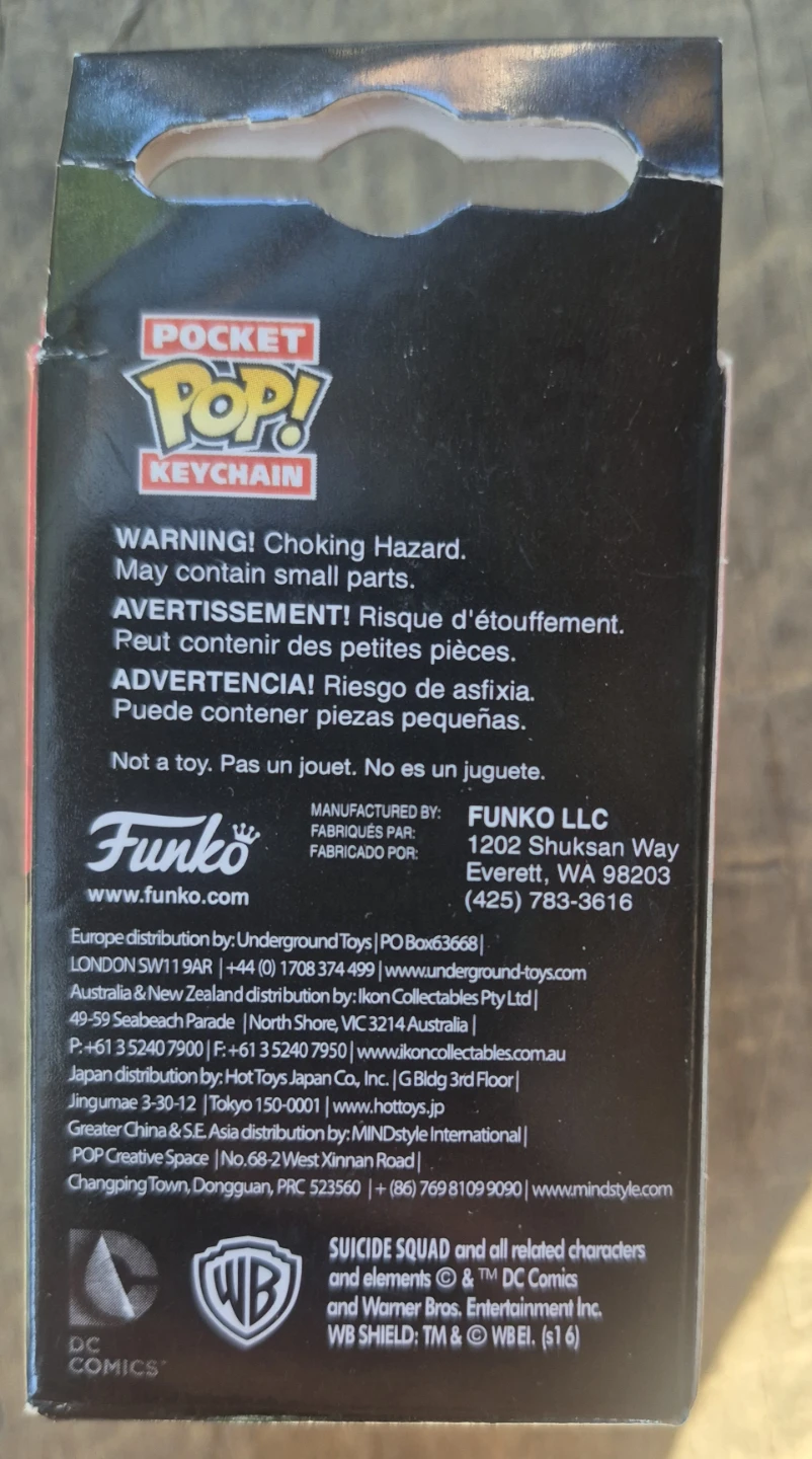 Funko Pocket Pop! Suicide Squad Harley Quinn Keychain - photo 3