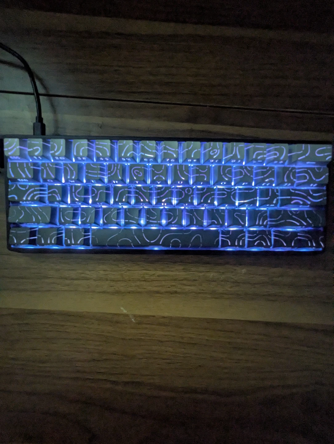 Custom Aula WIN60HE Max E-Sports Hall-Effect Gaming Keyboard
