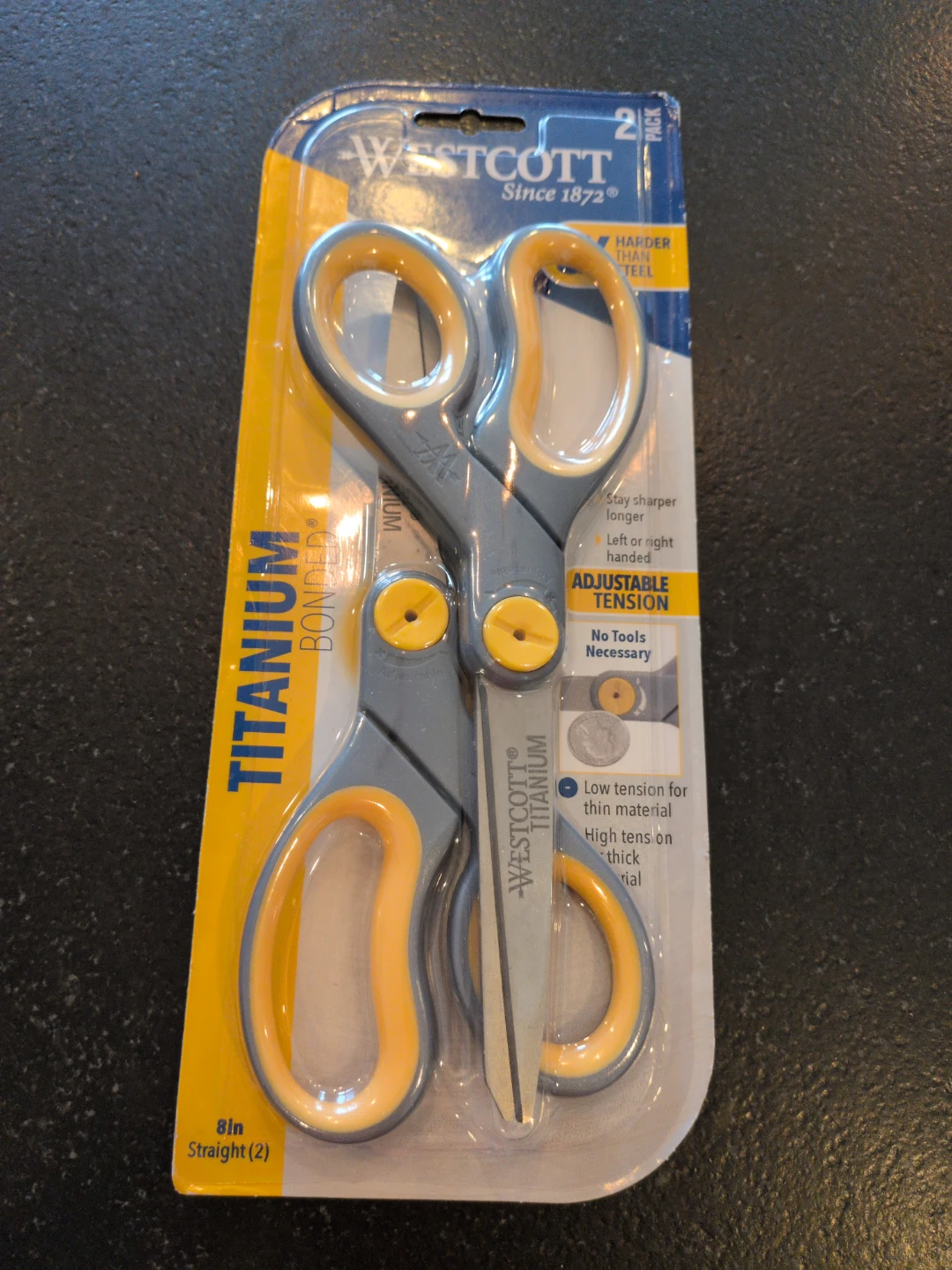 Westcott Titanium Bonded Scissors 8in Straight