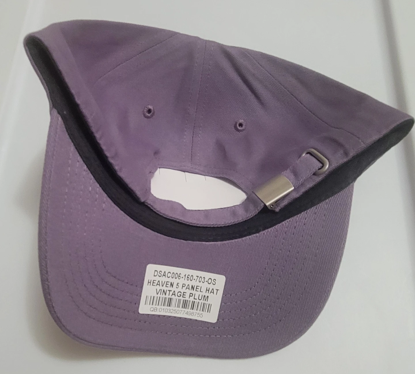 Darc Sport "Heaven Has To Wait" Vintage Plum 5 Panel Hat - photo 2