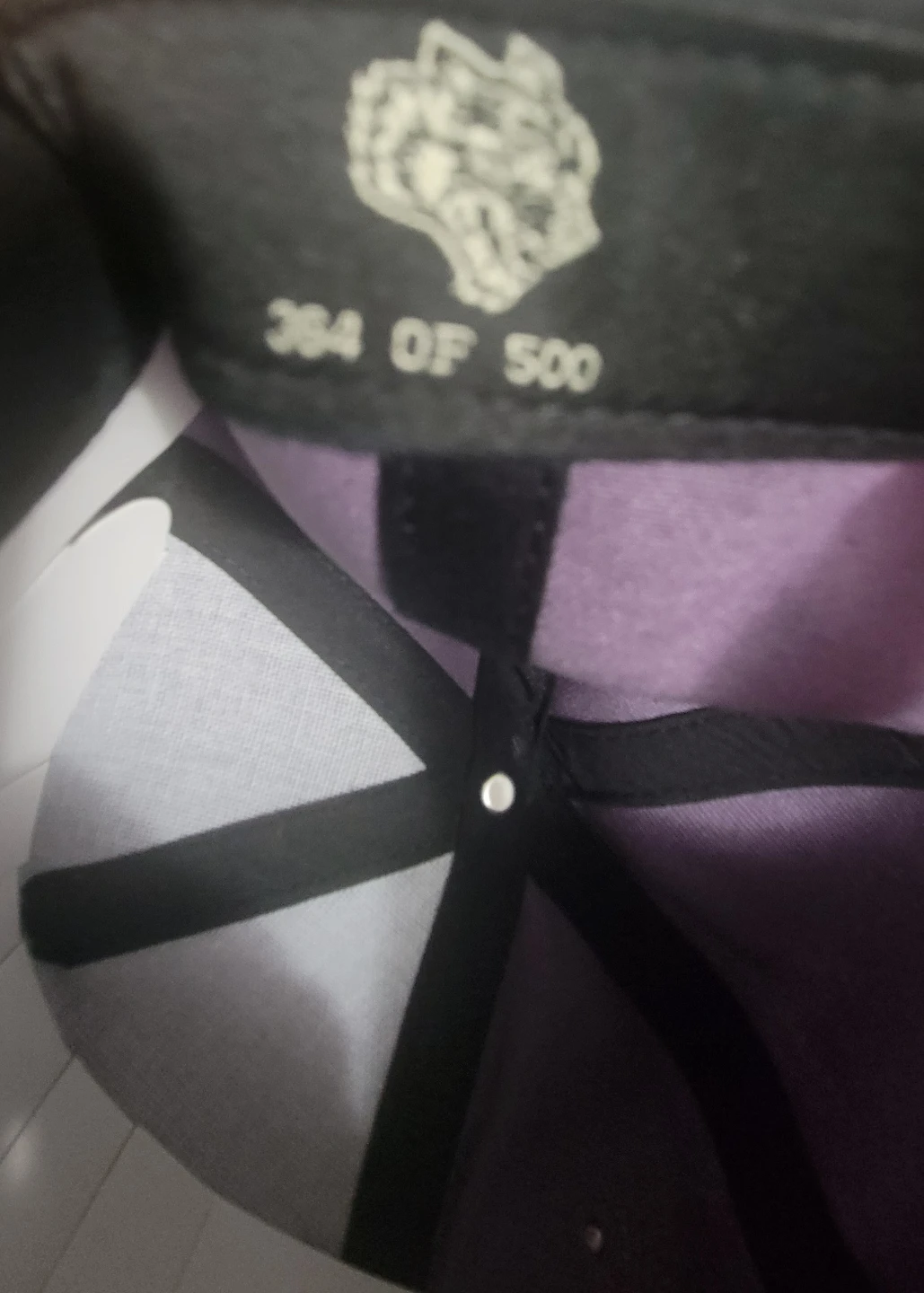 Darc Sport "Heaven Has To Wait" Vintage Plum 5 Panel Hat - photo 3