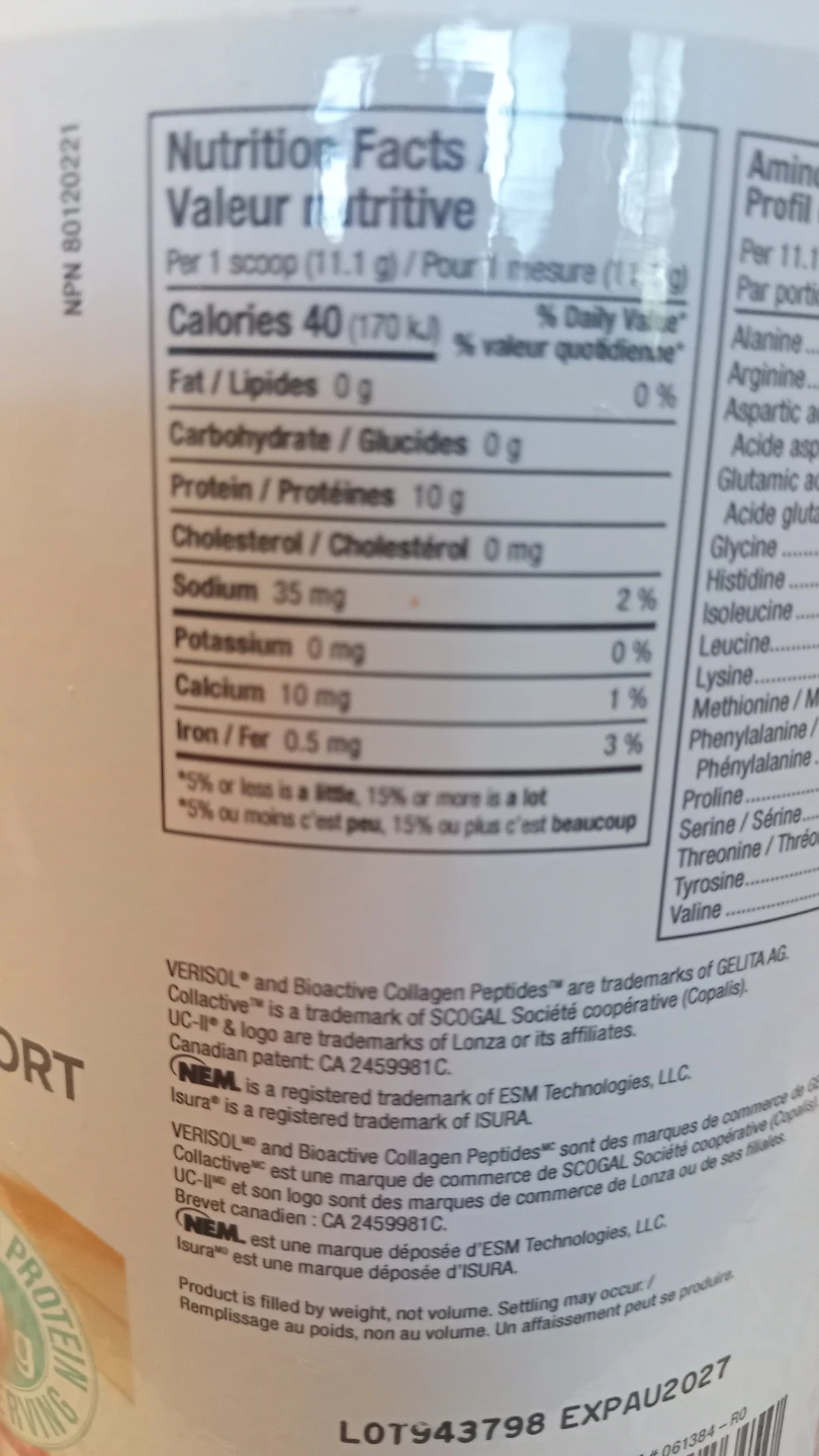 Total Body Multi Collagen Protein Unflavoured 267g - photo 4
