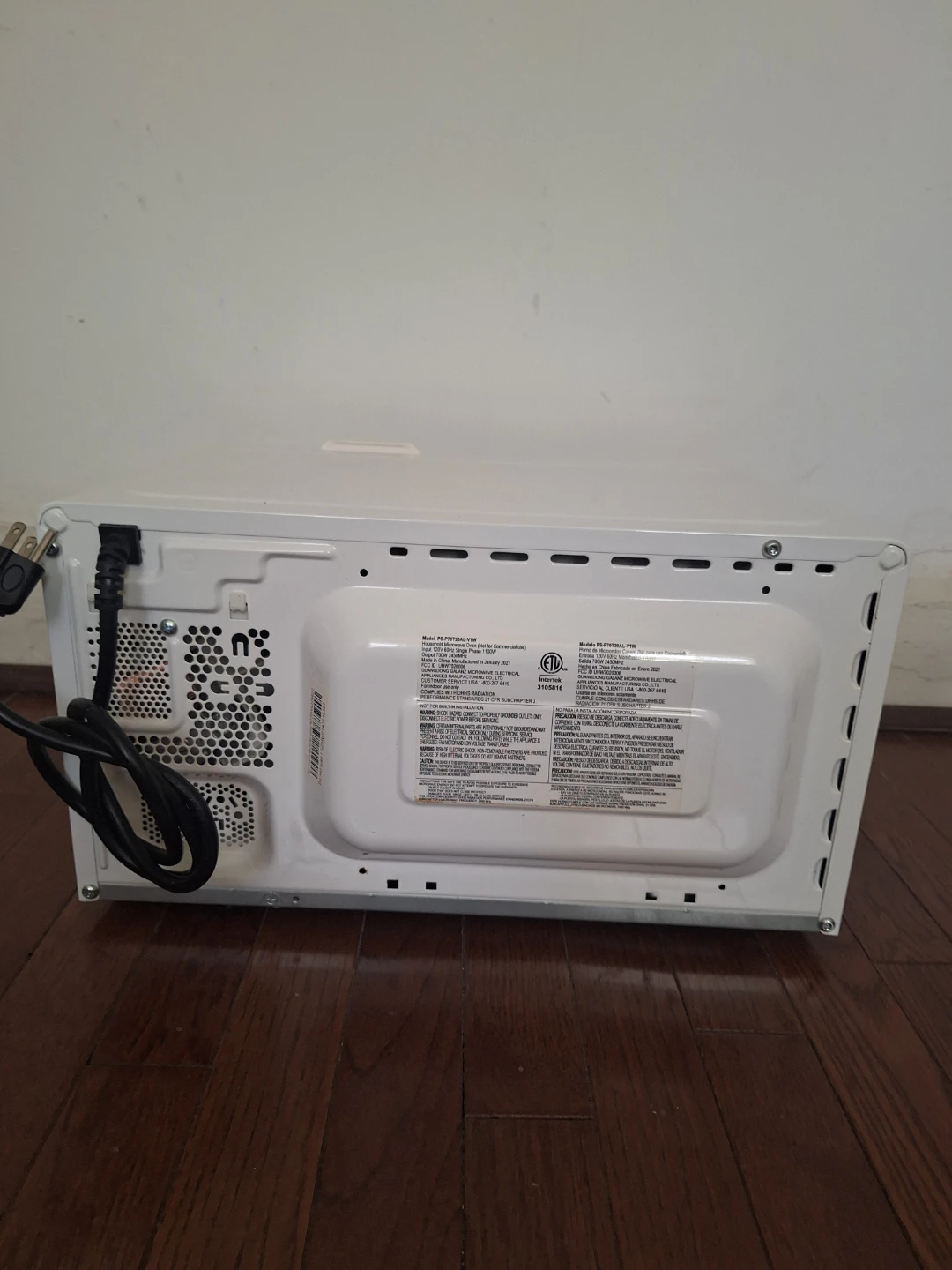 Proctor Silex Microwave - photo 3