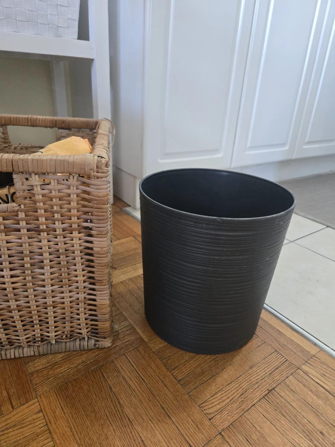 Dark Grey Waste Bin
