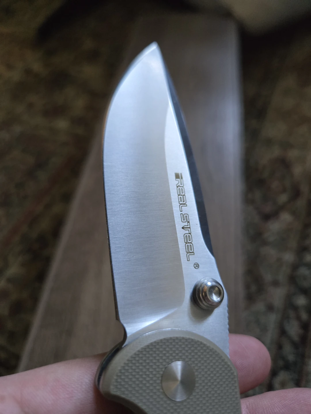 Real Steel H6 Blue Sheep Knife - photo 2