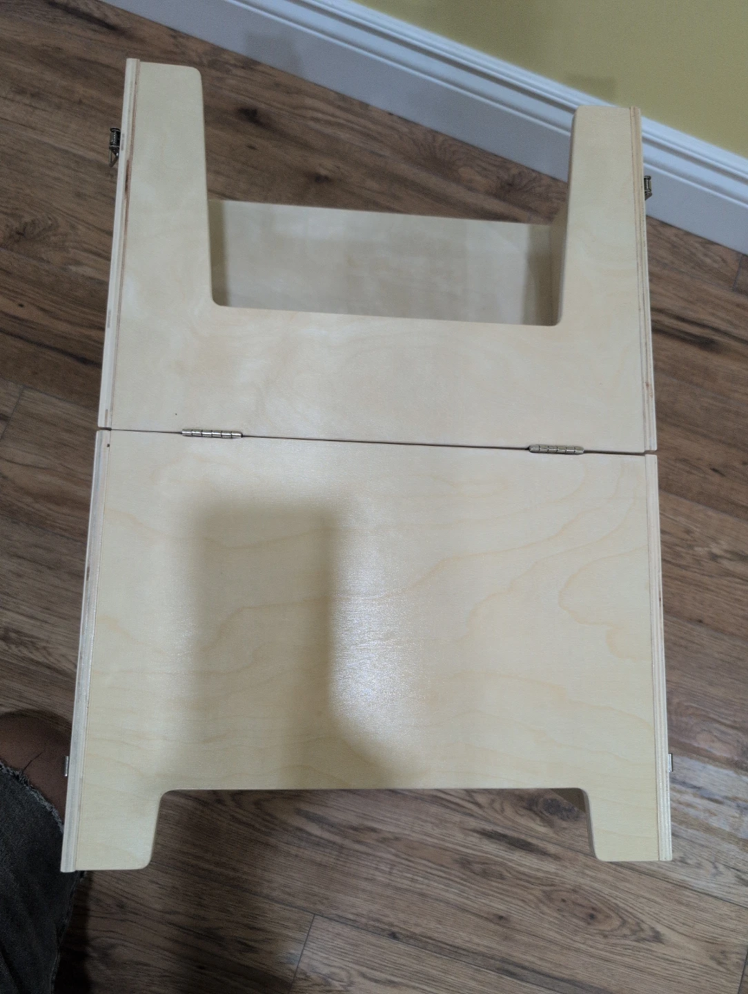 Wooden Toddler Learning Tower with Blackboard - photo 5