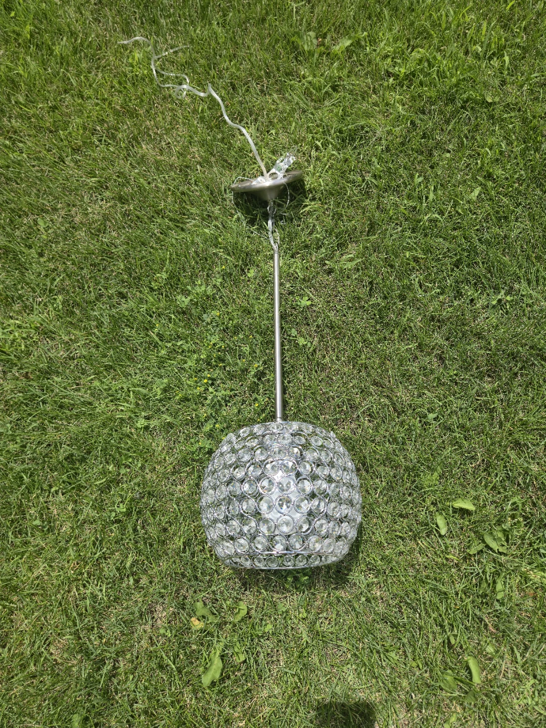 Decorative Crystal Pendant Light Fixture