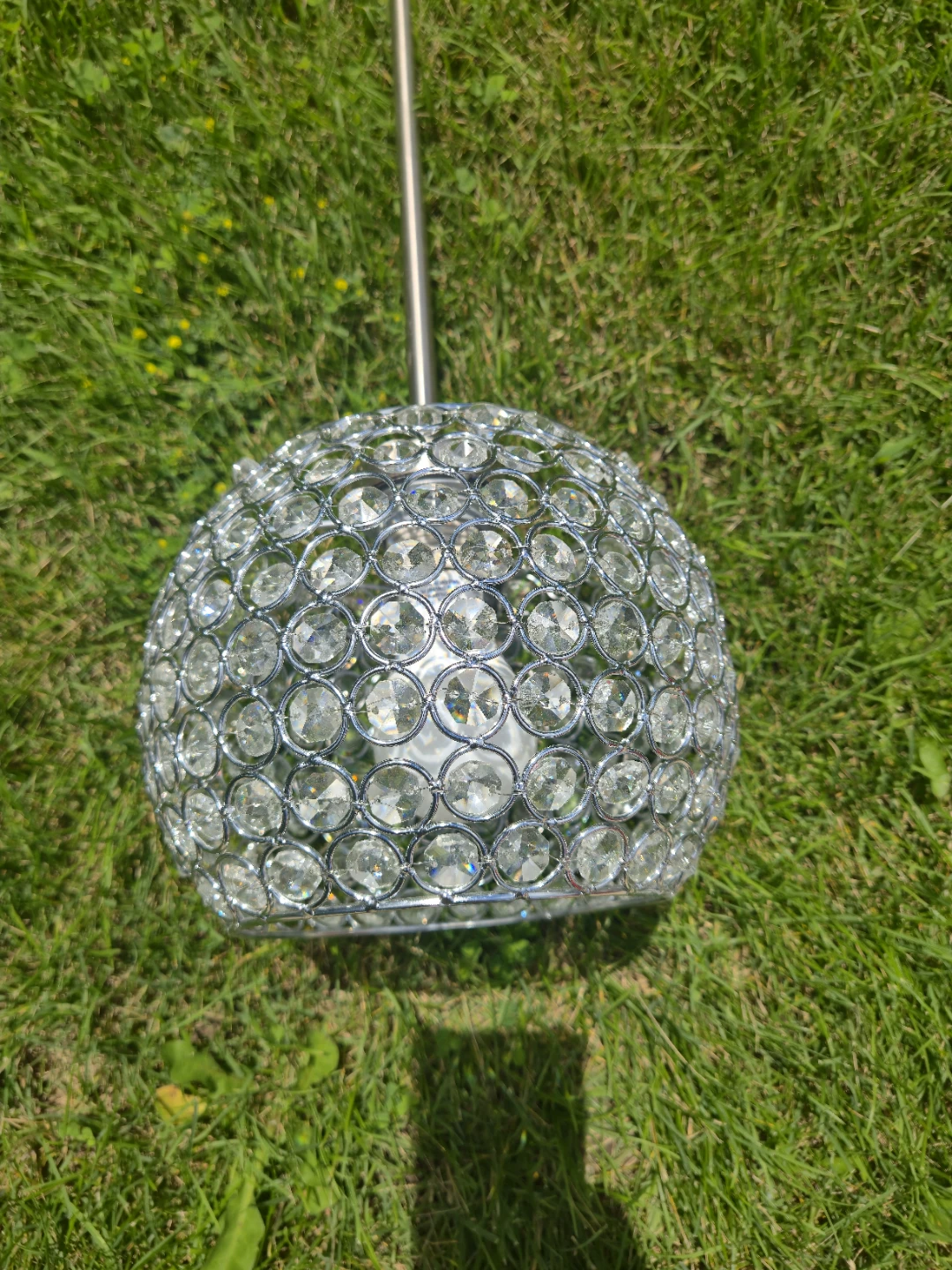 Decorative Crystal Pendant Light Fixture - photo 2