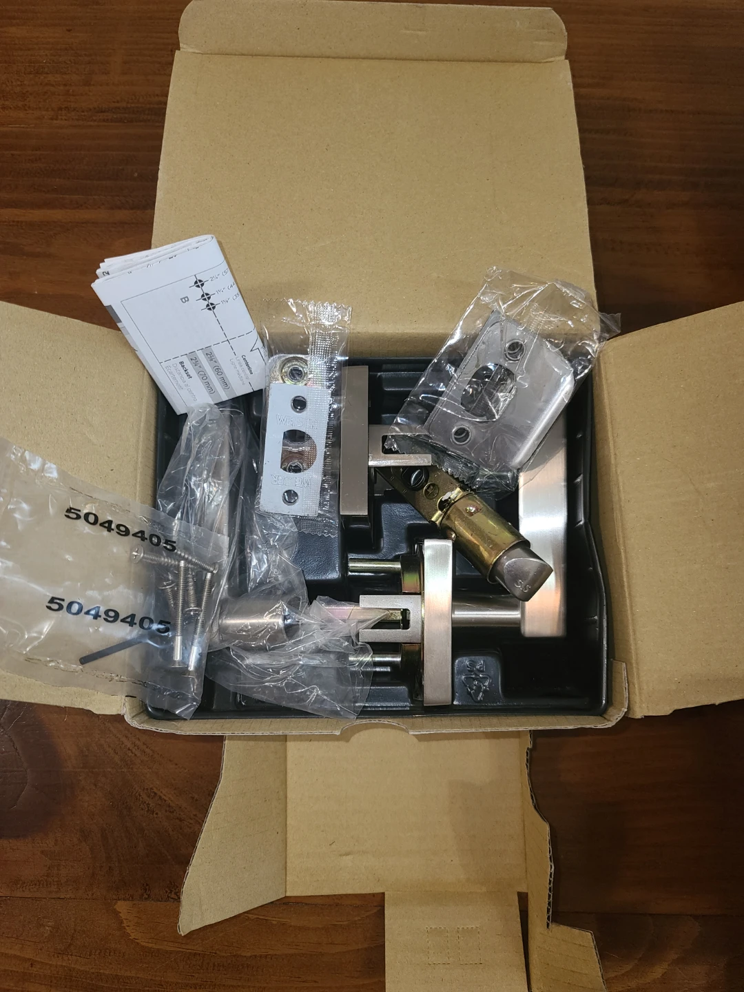 Weiser Halifax Satin Nickel Passage&Privacy Door Handles - photo 3