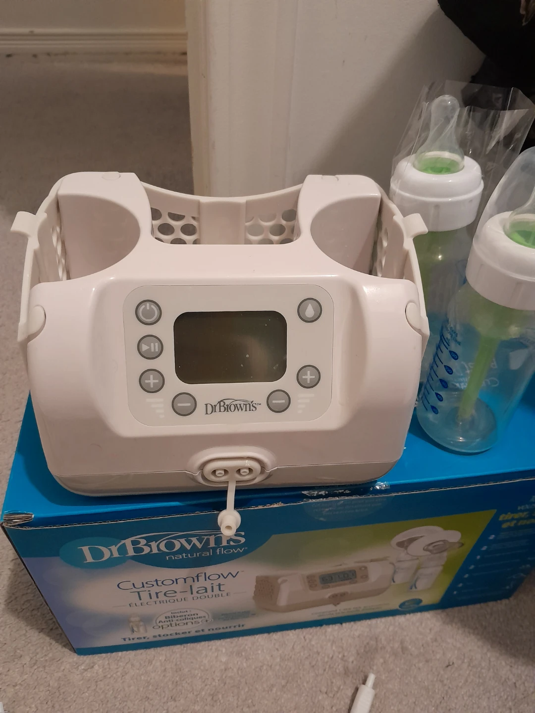 Dr. Brown's Customflow Double Electric Breast Pump - photo 2