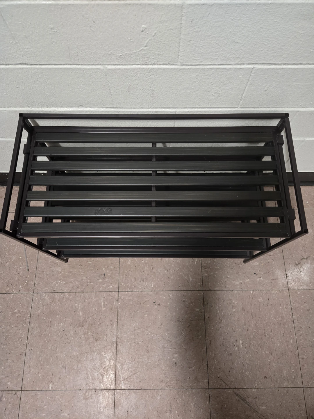 Seville Classics 3-Tier Stackable Metal Shoe Rack - photo 4