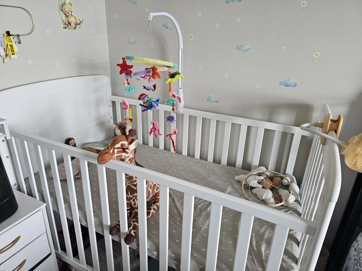 White Baby Crib - photo 2