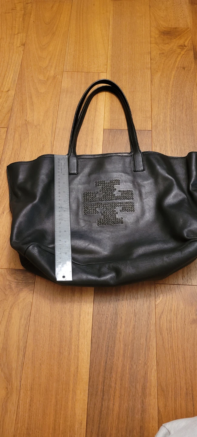 Tory Burch Black Leather Tote Bag - photo 3