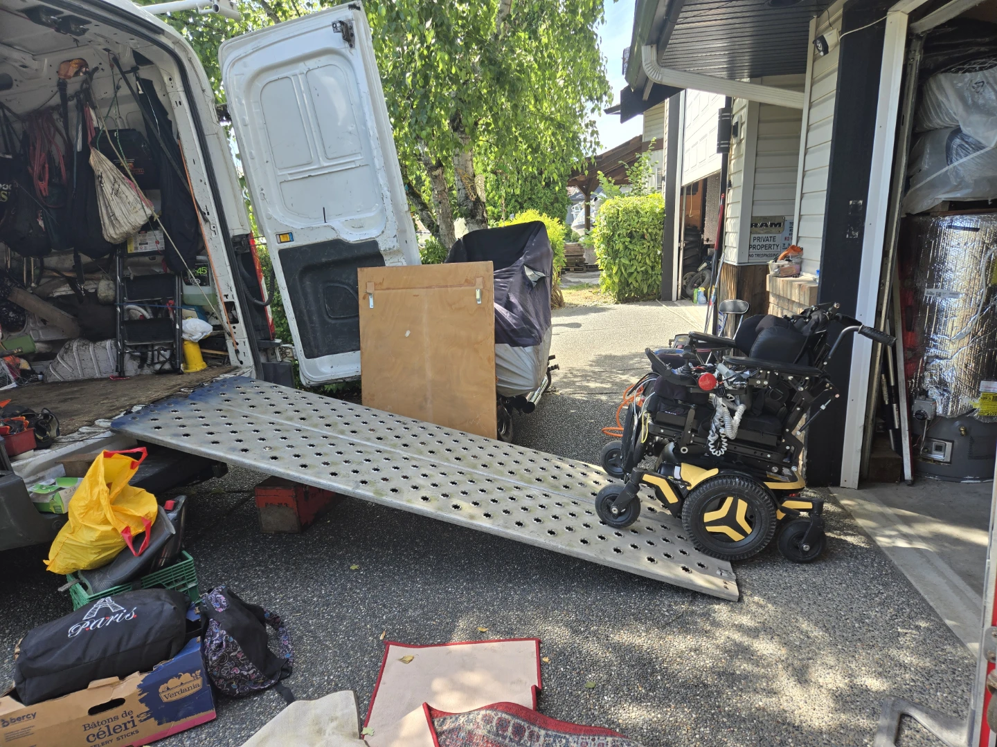 Loading ramps from carcarier, walkers,chairs for sale..