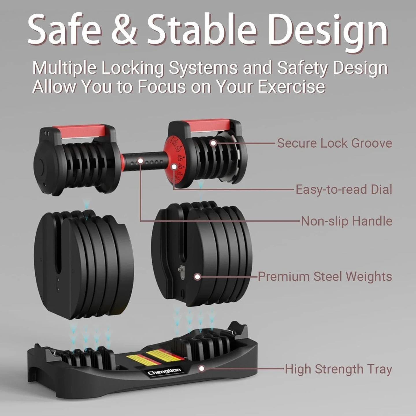 Adjustable Dumbbell - photo 4