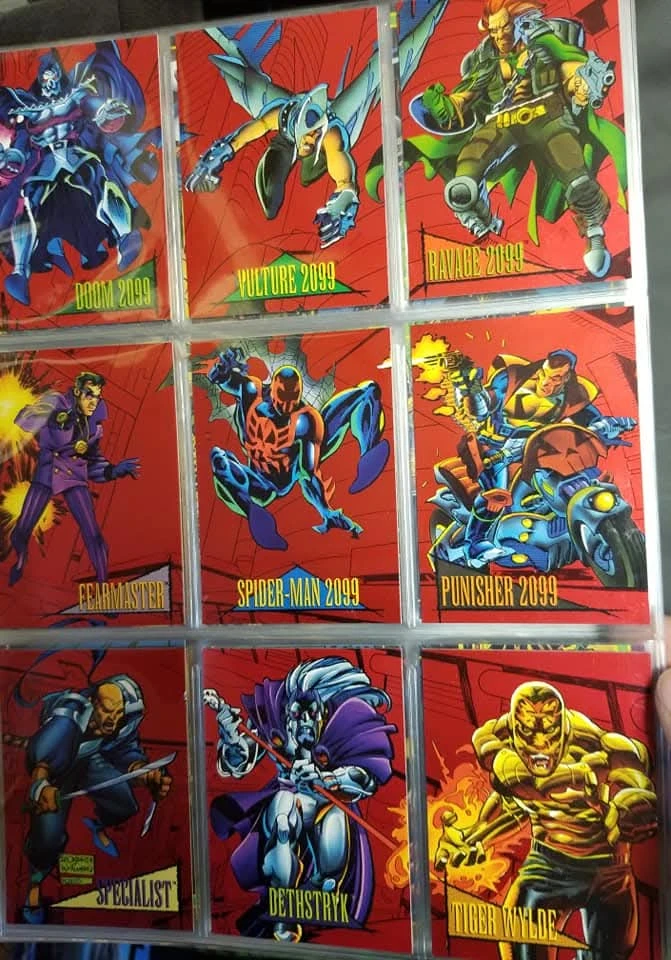 ⚽Marvel 2099 Trading Cards Lot