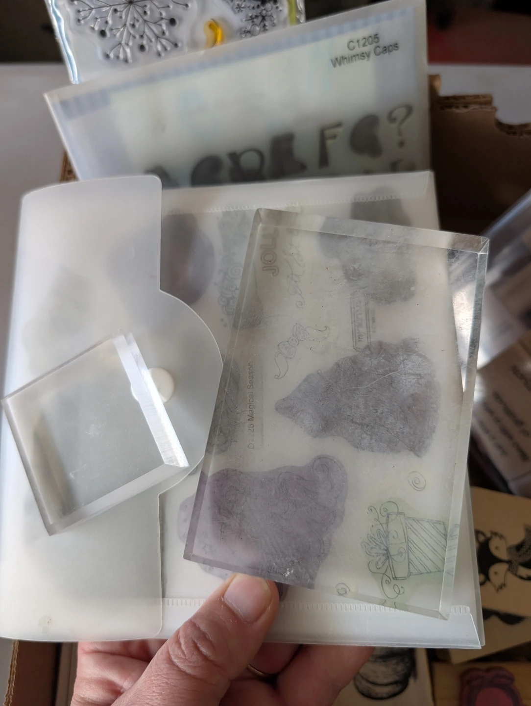 Assorted Rubber Stamps and Ink Pads - photo 2