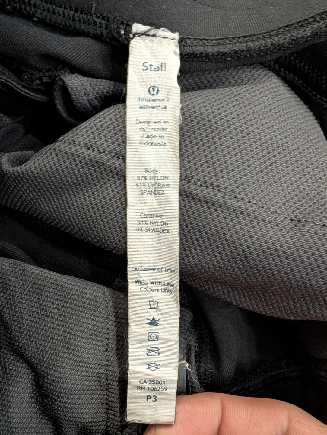 EUC - Men's Lululemon Black Kung Fu Pants Size S - photo 5