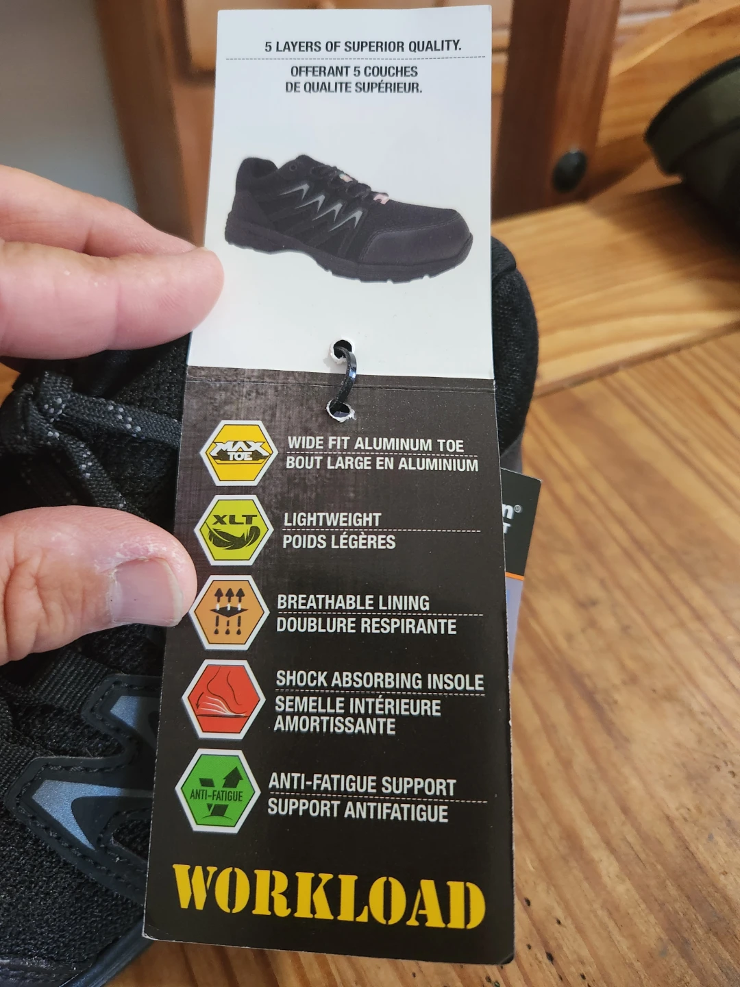 L-protection GVT Workload X5 Safety Shoes - photo 3