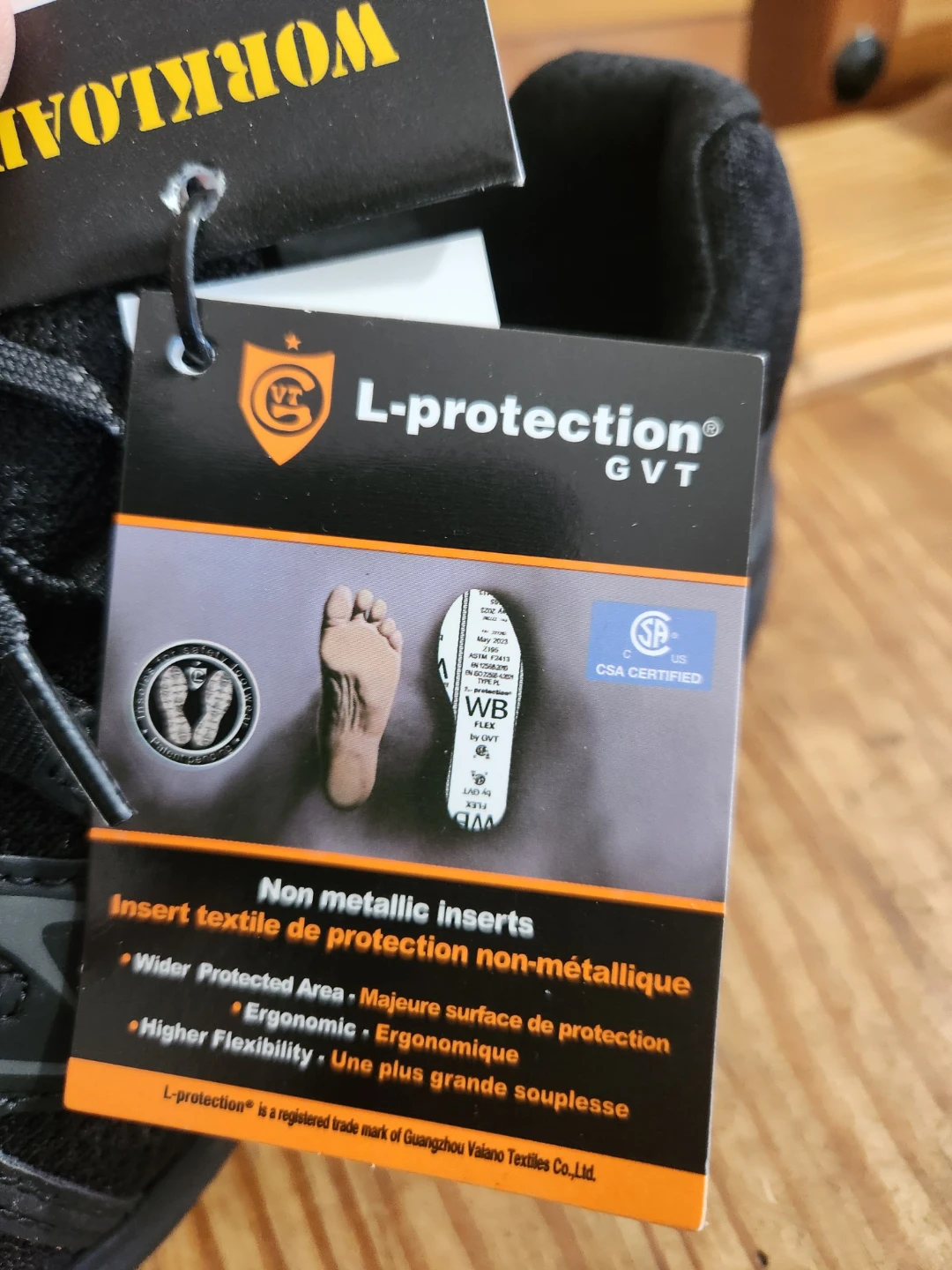 L-protection GVT Workload X5 Safety Shoes - photo 4