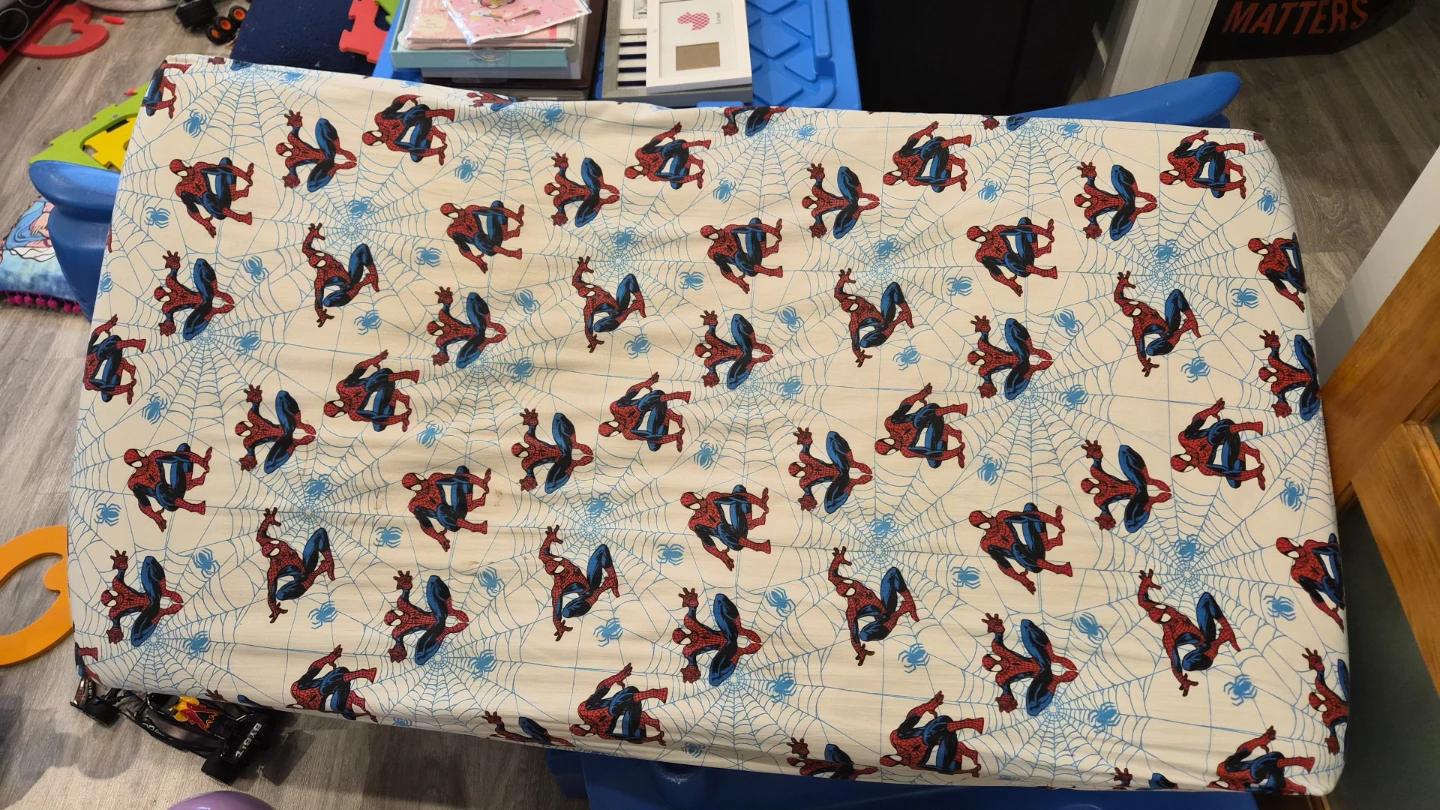 Little Tikes Blue Race Car Bed Frame/mattress