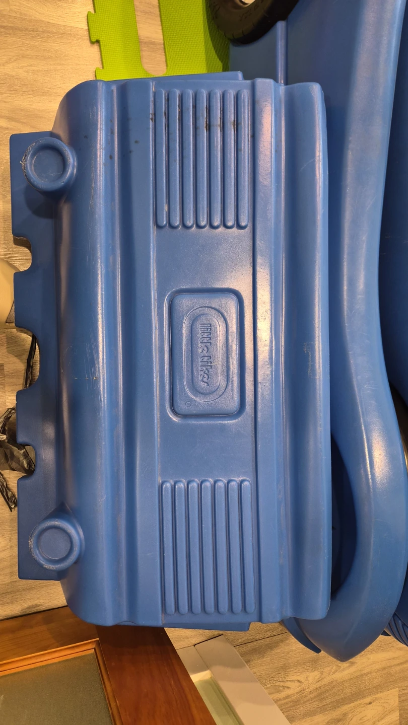 Little Tikes Blue Race Car Bed Frame/mattress - photo 5