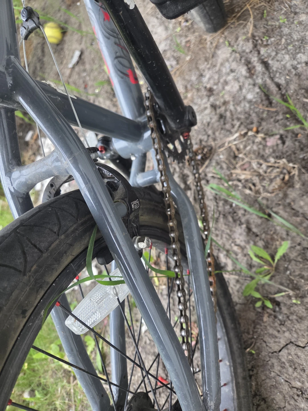 Grey BMX Bike - photo 3