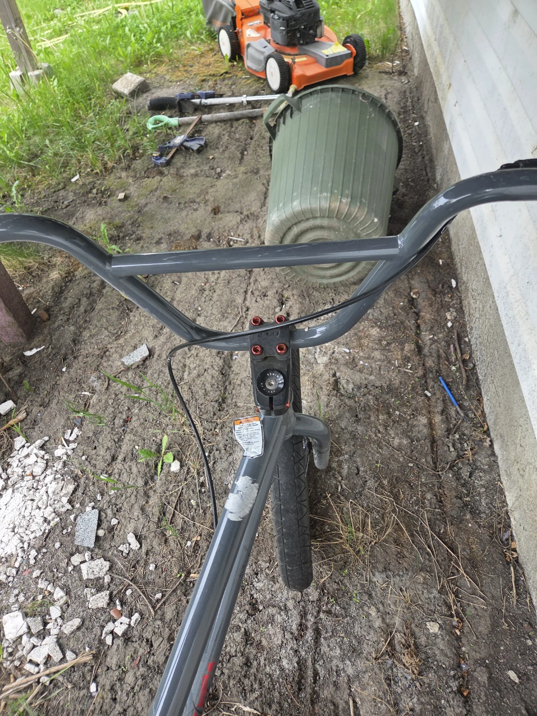 Grey BMX Bike - photo 4