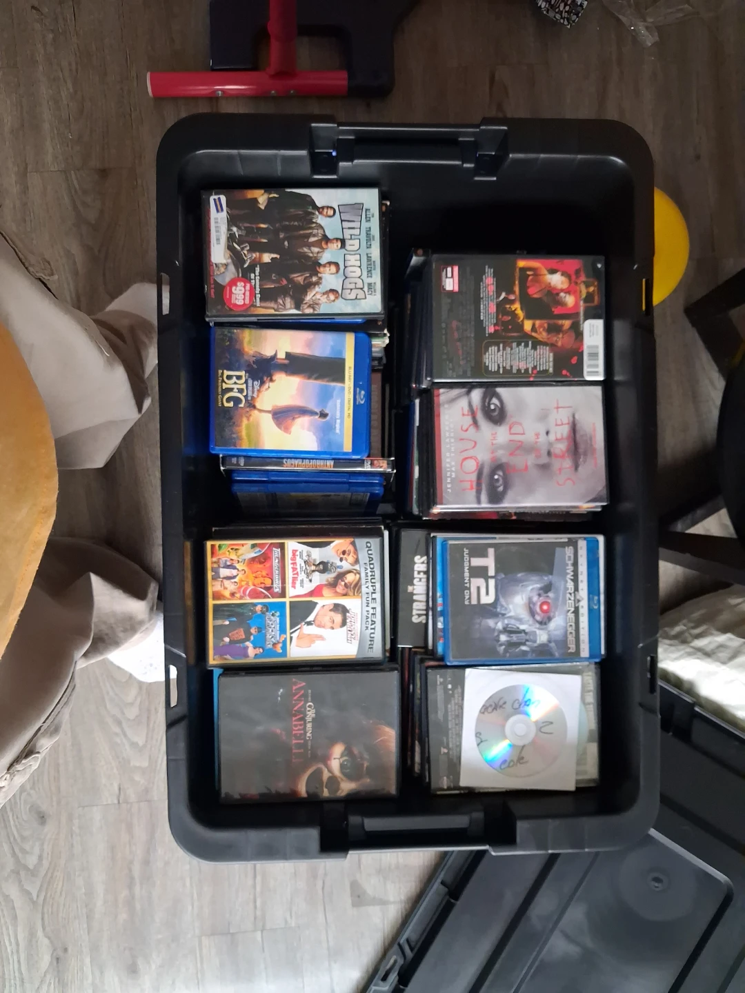 Assorted Blu-ray and DVD Movies Collection
